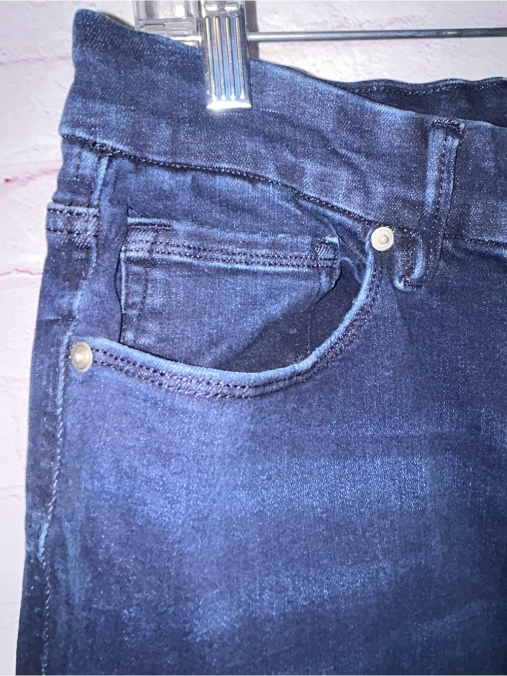 Good American Good Curve Straight super high rise straight jeans size 14-18 - Picture 3 of 9